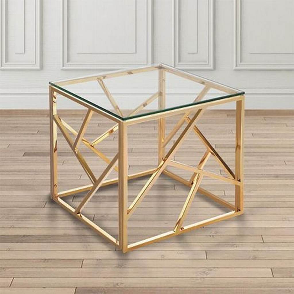 Iron Side Table - 50×40×40 cm